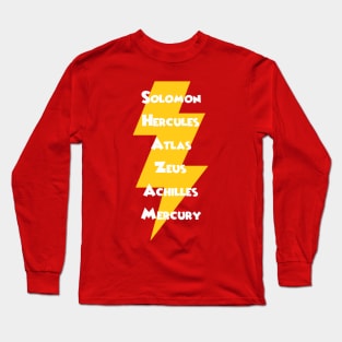 Shazam! Long Sleeve T-Shirt